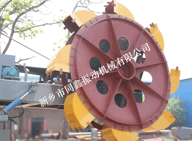 履帶式斗輪取料機